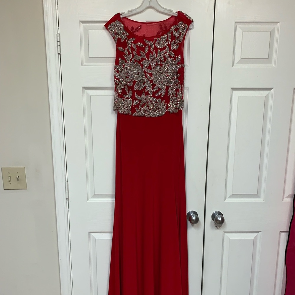 Red Prom Pageant Dress / Formal
